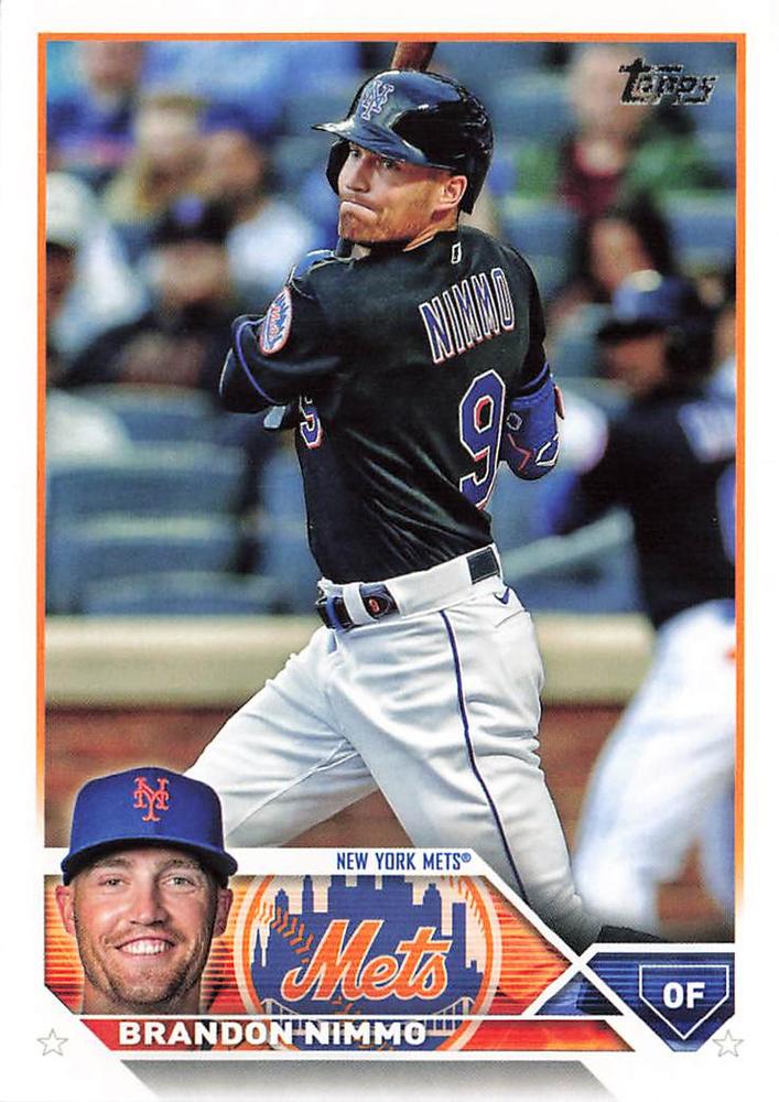 Brandon Nimmo #614 New York Mets | 2023 Topps