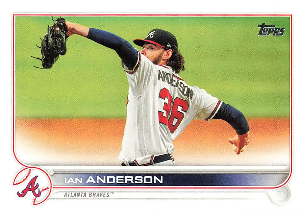Ian Anderson #615 Atlanta Braves | 2022 Topps