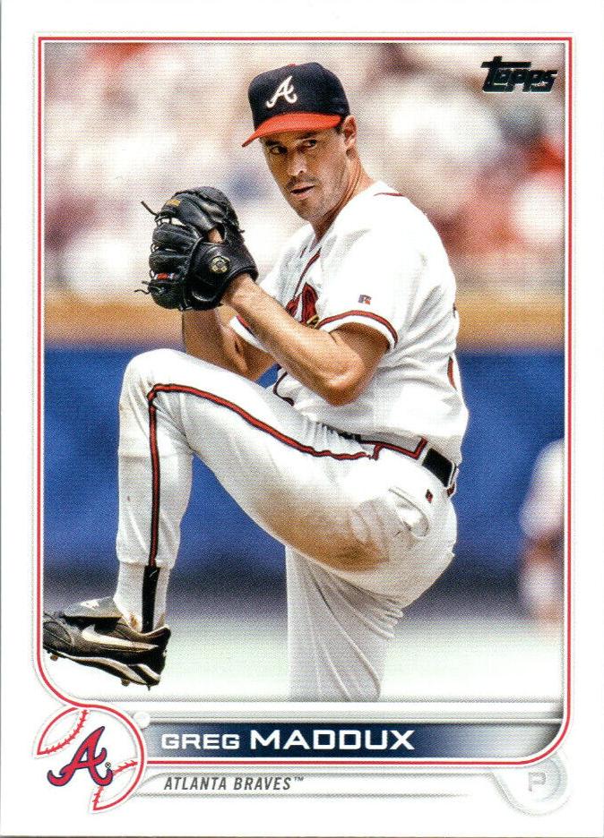 Greg Maddux #615 Atlanta Braves (Legend) | 2022 Topps