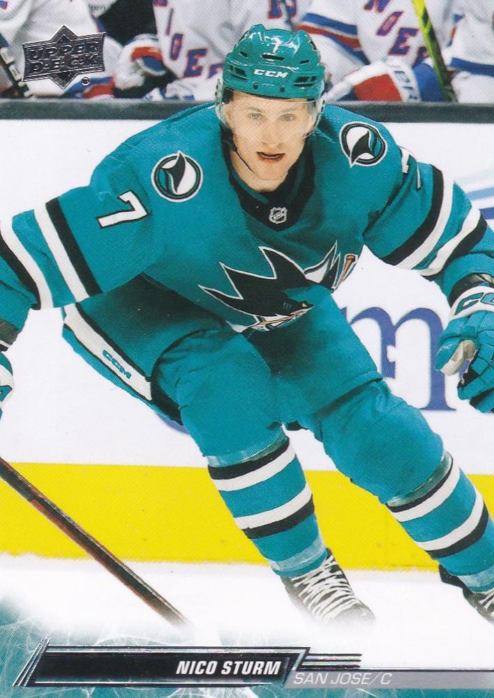 Nico Sturm #615 San Jose Sharks | 2022-23 Upper Deck