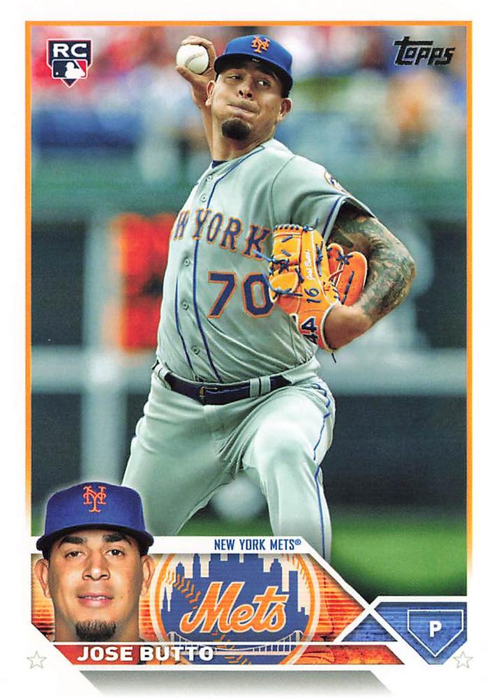 Jose Butto #615 New York Mets | 2023 Topps