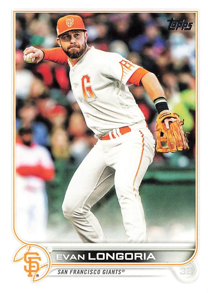Evan Longoria #617 San Francisco Giants | 2022 Topps