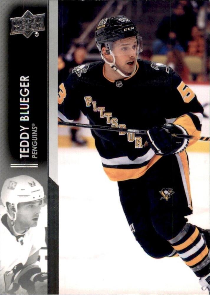 Teddy Blueger #617 Pittsburgh Penguins | 2021-22 Upper Deck