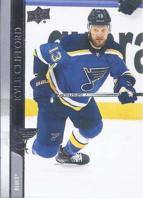 Kyle Clifford #618 St. Louis Blues | 2020-21 Upper Deck