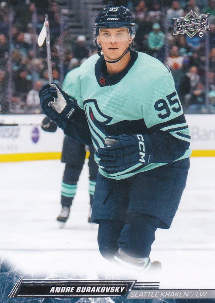 Andre Burakovsky #618 Seattle Kraken | 2022-23 Upper Deck