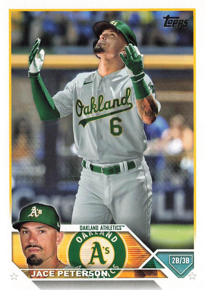 Jace Peterson #619 Oakland Athletics | 2023 Topps