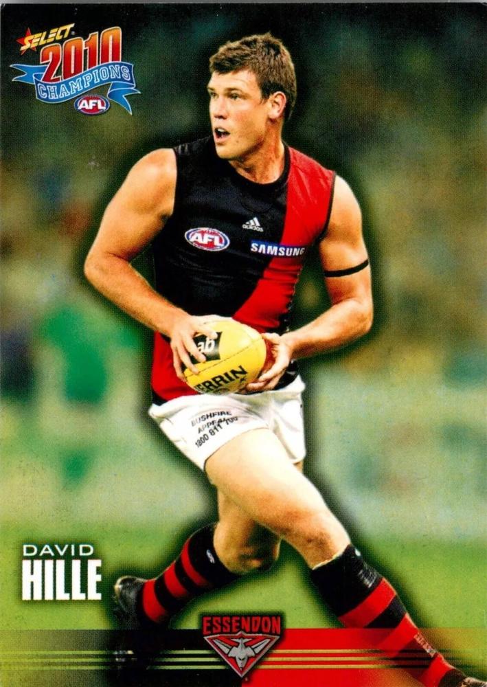 David Hille #61 Essendon Bombers | 2010 Select AFL Champions
