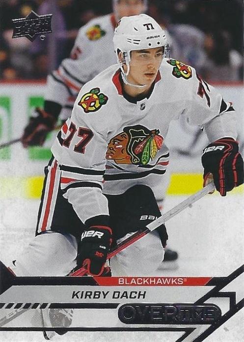 Kirby Dach #61 Chicago Blackhawks | 2020-21 Upper Deck Overtime