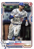 Mookie Betts #61 Los Angeles Dodgers | 2021 Bowman