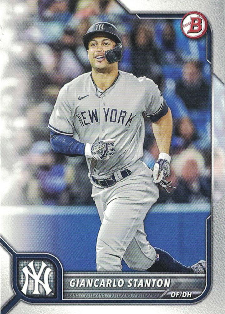 Giancarlo Stanton #61 New York Yankees | 2022 Bowman