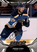 Jordan Kyrou #61 St. Louis Blues | 2022-23 Upper Deck MVP Silver Script