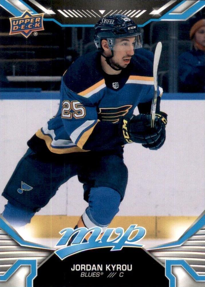 Jordan Kyrou #61 St. Louis Blues | 2022-23 Upper Deck MVP