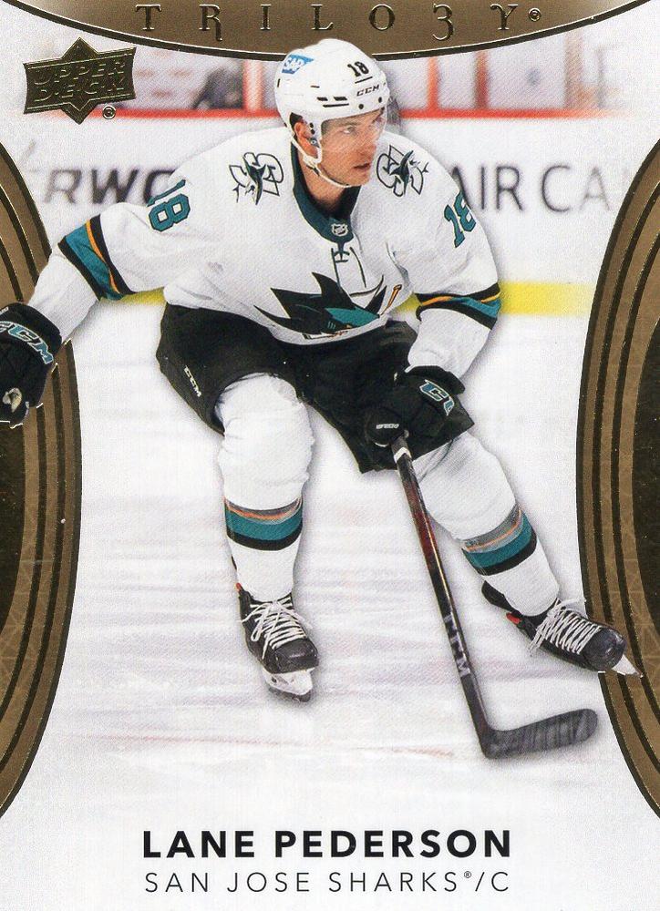 Lane Pederson #61 San Jose Sharks | 2022-23 Upper Deck Trilogy