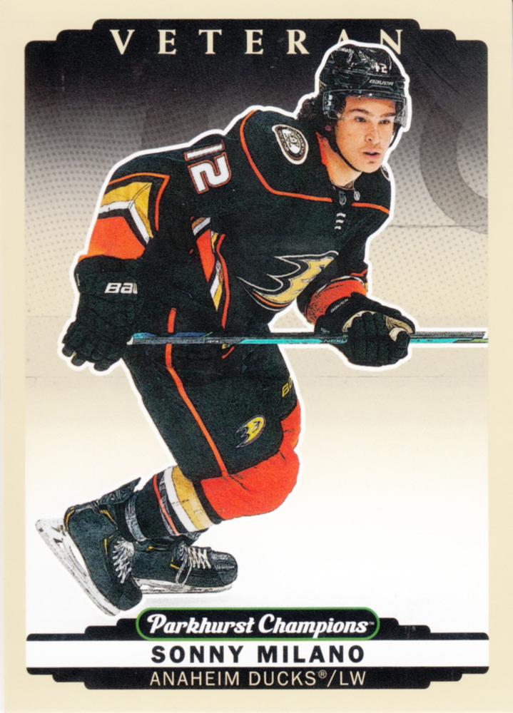 Sonny Milano #61 Anaheim Ducks | 2022-23 Parkhurst Champions