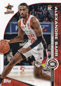 Alexandre Sarr #61 Perth Wildcats | 2023-24 Topps NBL