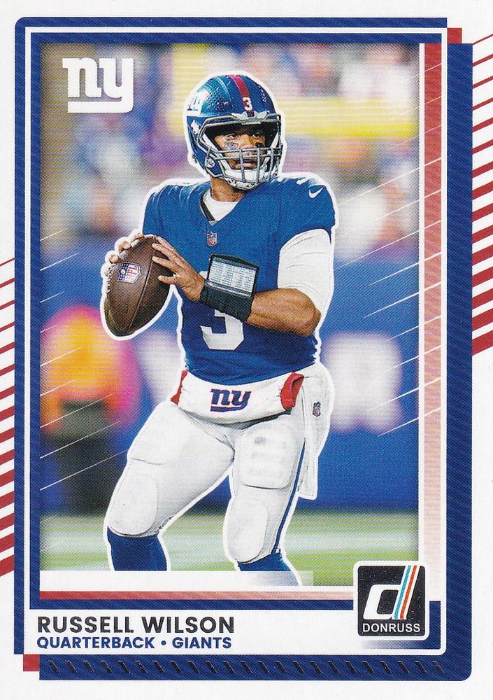 Russell Wilson #61 New York Giants | 2025 Donruss | NFL Football