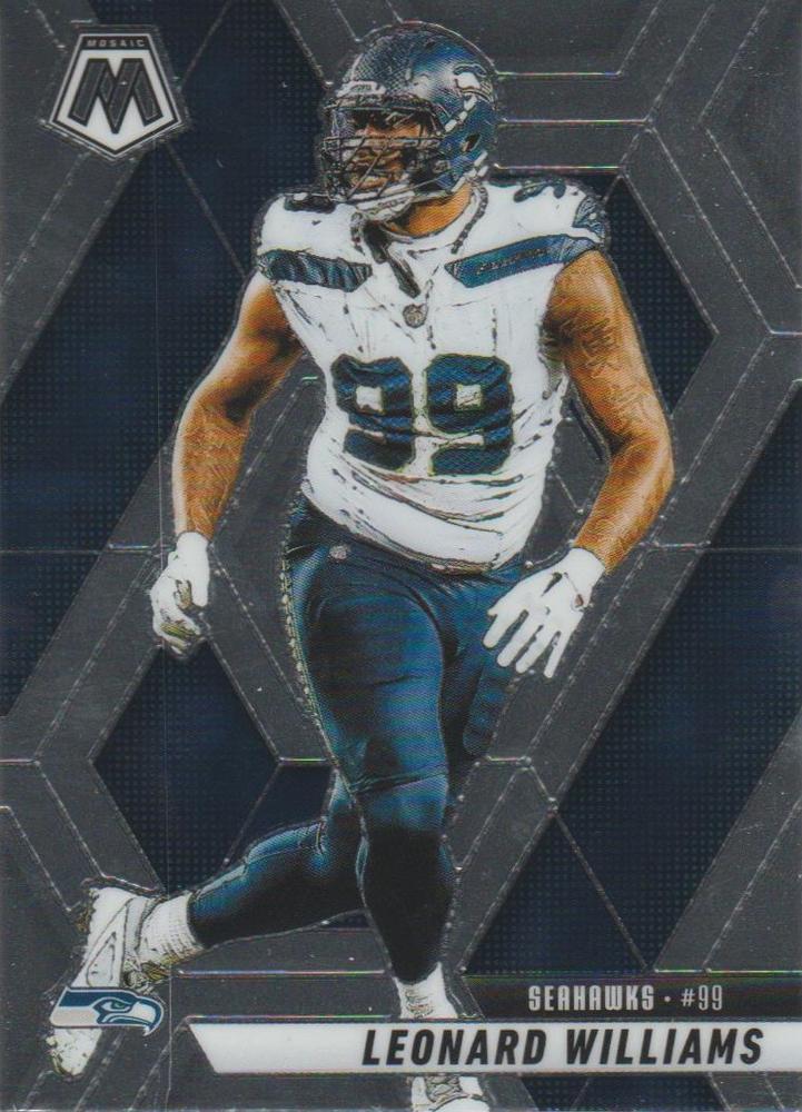 Leonard Williams #61 Seattle Seahawks | 2025 Panini Mosaic | NFL Football