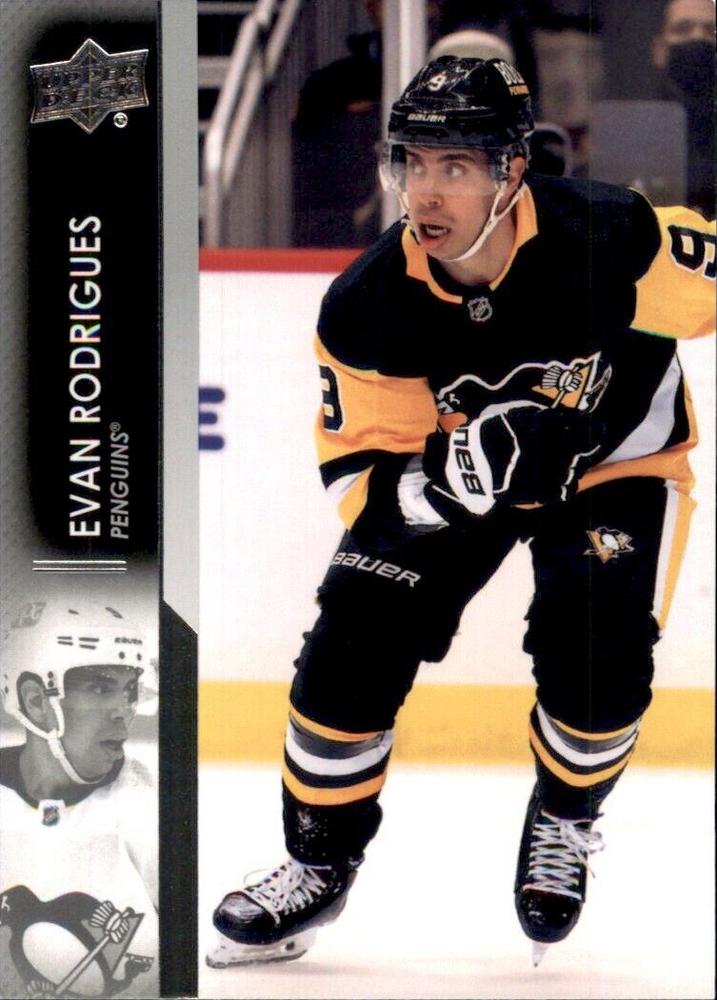 Evan Rodrigues #621 Pittsburgh Penguins | 2021-22 Upper Deck