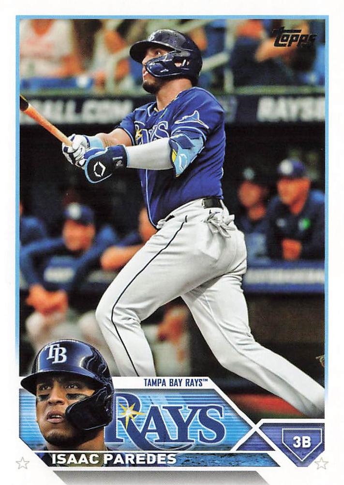 Isaac Paredes #621 Tampa Bay Rays | 2023 Topps