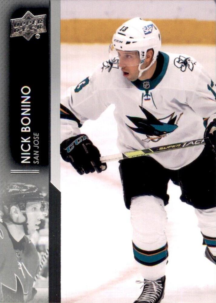 Nick Bonino #622 San Jose Sharks | 2021-22 Upper Deck