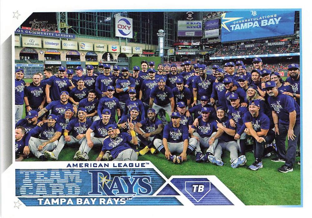 Tampa Bay Rays #623 Tampa Bay Rays | 2023 Topps