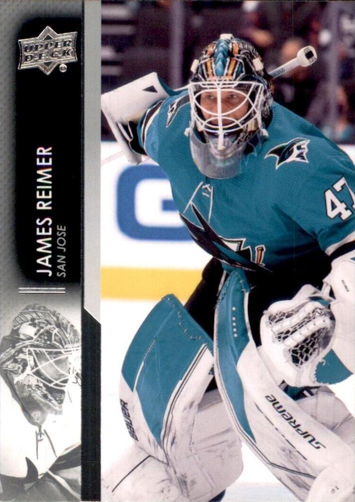 James Reimer #626 San Jose Sharks | 2021-22 Upper Deck