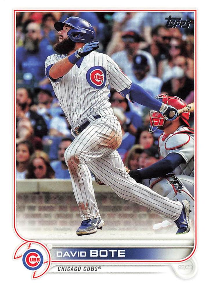 David Bote #627 Chicago Cubs | 2022 Topps