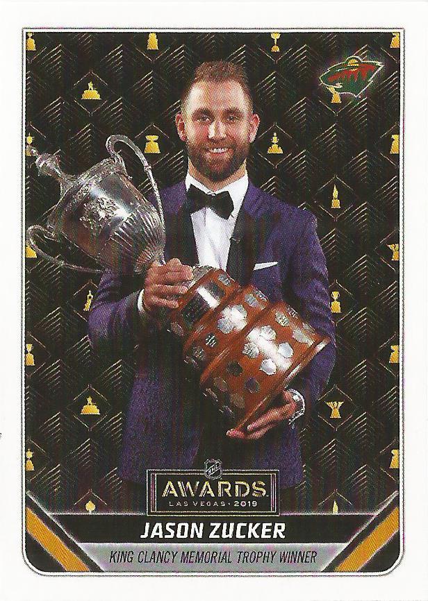 Jason Zucker AW #628 Minnesota Wild | 2019-20 Topps NHL Sticker Collection