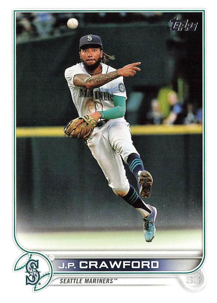 J.P. Crawford #628 Seattle Mariners | 2022 Topps
