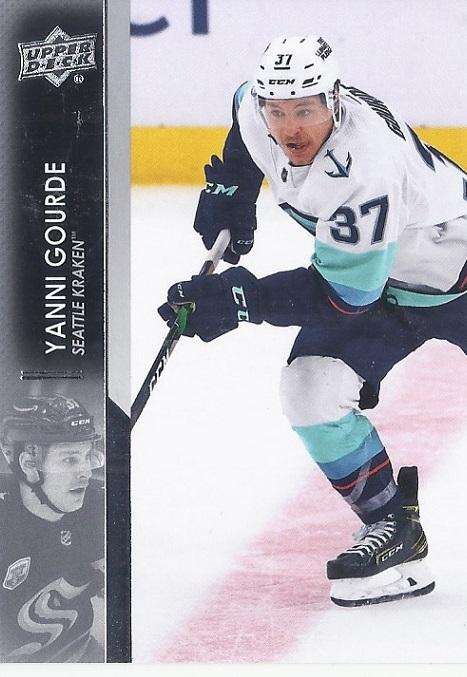 Yanni Gourde #628 Seattle Kraken | 2021-22 Upper Deck