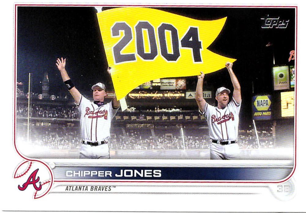 Chipper Jones #629 Atlanta Braves (Legend) | 2022 Topps