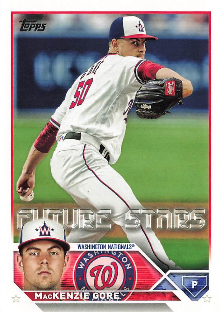 MacKenzie Gore #629 Washington Nationals | 2023 Topps