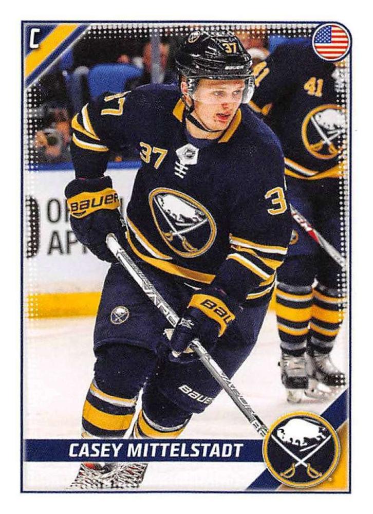 Casey Mittelstadt #62 Buffalo Sabres | 2019-20 Topps NHL Sticker Collection