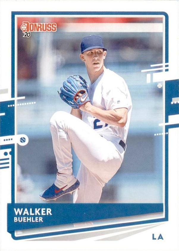 Walker Buehler #62 Los Angeles Dodgers | 2020 Donruss
