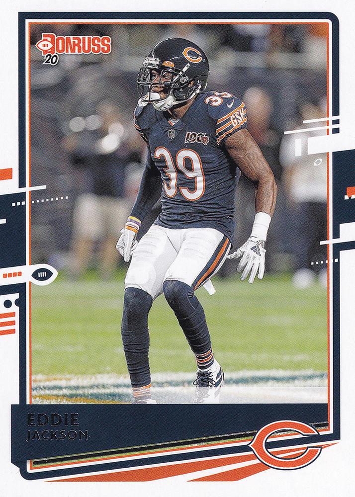 Eddie Jackson #62 Chicago Bears | 2020 Panini Donruss | NFL Football