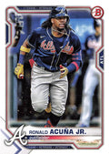 Ronald Acuña Jr. #62 Atlanta Braves | 2021 Bowman