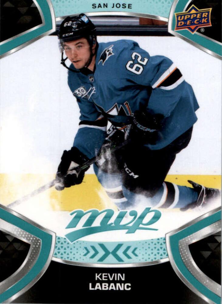 Kevin Labanc #62 San Jose Sharks | 2021-22 Upper Deck MVP