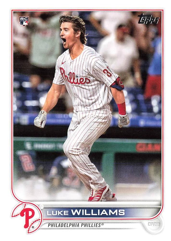 Luke Williams #62 Philadelphia Phillies | 2022 Topps