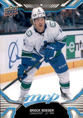 Brock Boeser #62 Vancouver Canucks | 2022-23 Upper Deck MVP