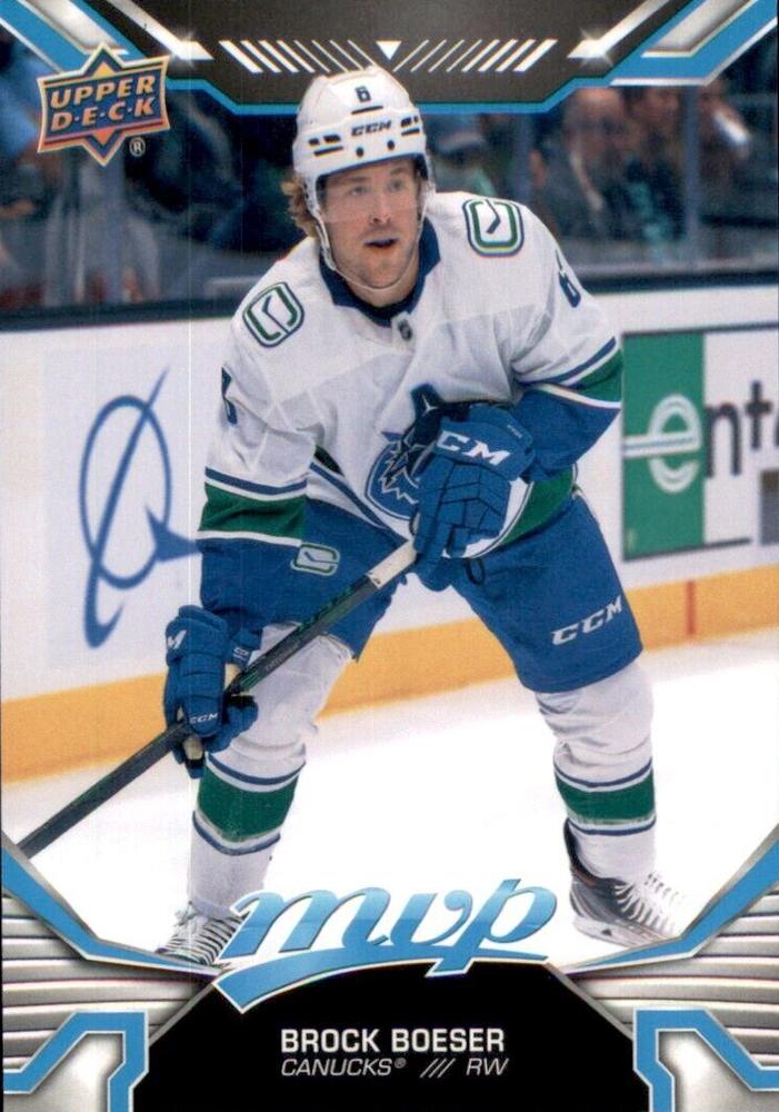 Brock Boeser #62 Vancouver Canucks | 2022-23 Upper Deck MVP