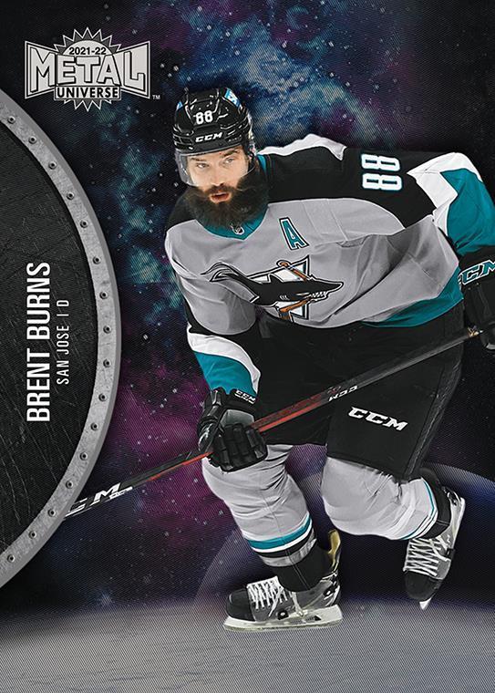 Brent Burns #62 San Jose Sharks | 2021-22 SkyBox Metal Universe