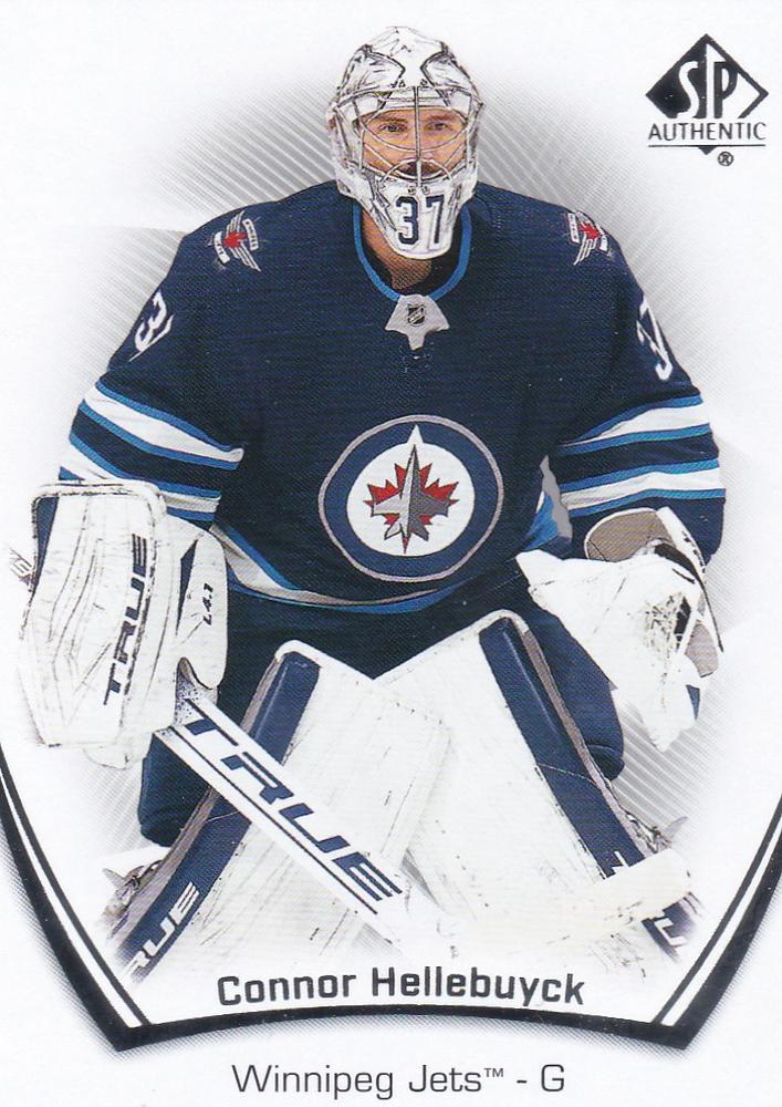 Connor Hellebuyck #62 Winnipeg Jets | 2021-22 SP Authentic