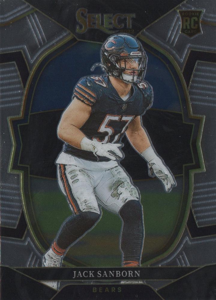 Jack Sanborn #62 Chicago Bears | 2022 Panini Select | NFL Football
