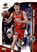 Ben Henshall #62 Perth Wildcats | 2023-24 Topps NBL