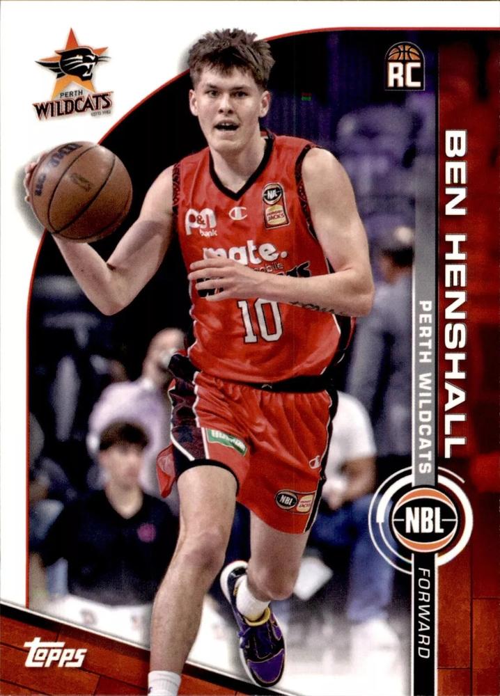 Ben Henshall #62 Perth Wildcats | 2023-24 Topps NBL