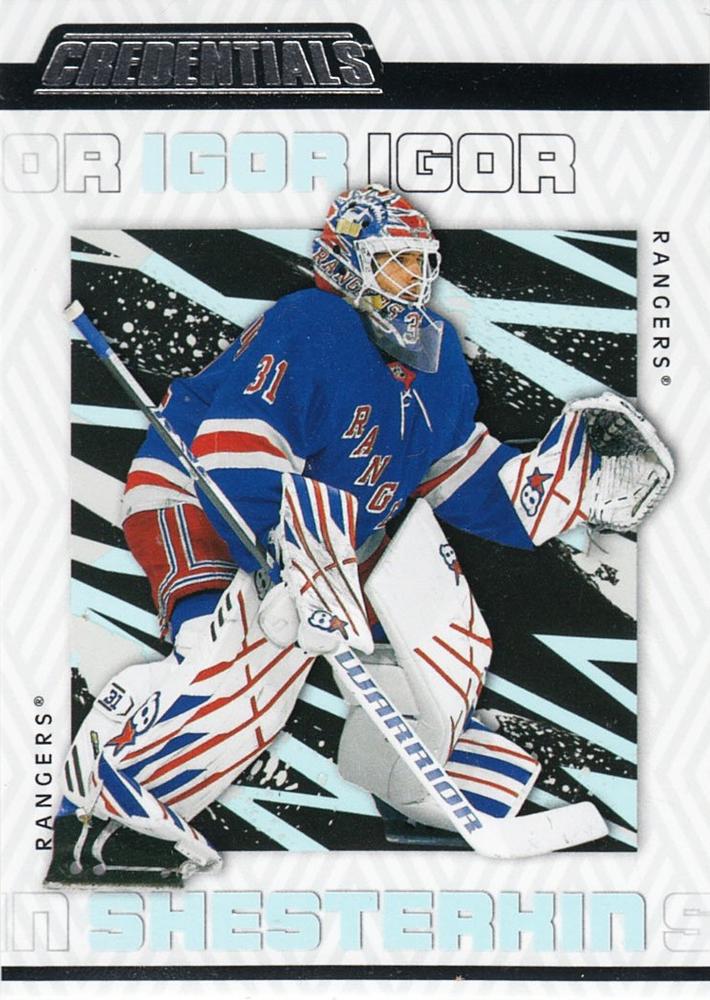 Igor Shesterkin #62 New York Rangers | 2023-24 Upper Deck Credentials
