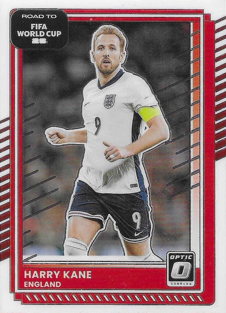 Harry Kane #62 England | 2025-26 Donruss Road to FIFA World Cup Optic Parallel