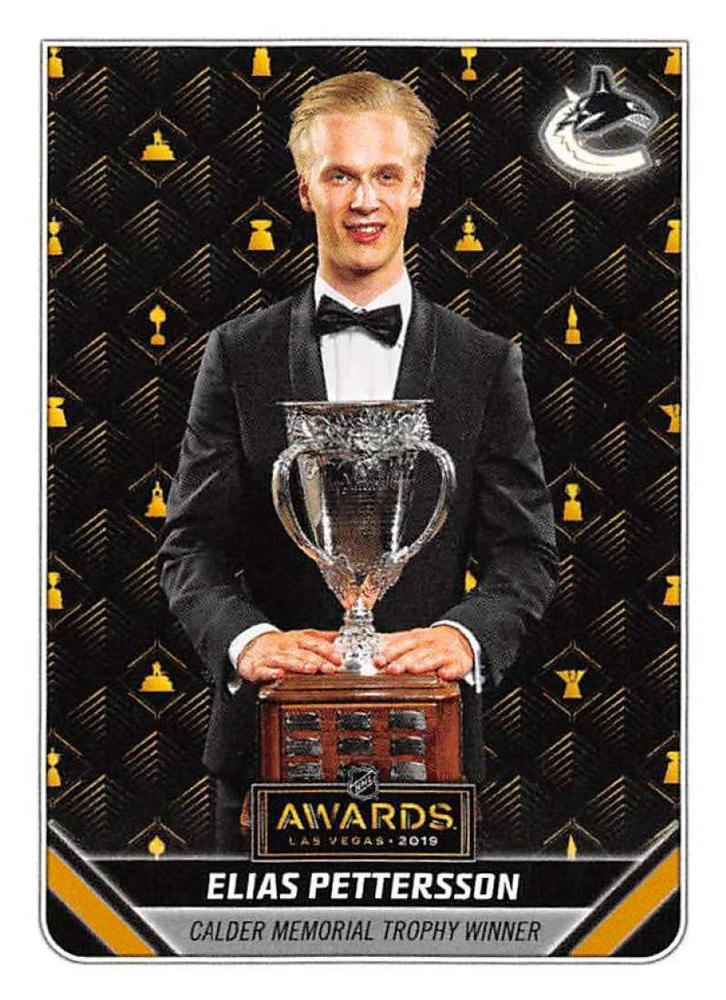 Elias Pettersson AW #630 | 2019-20 Topps NHL Sticker Collection
