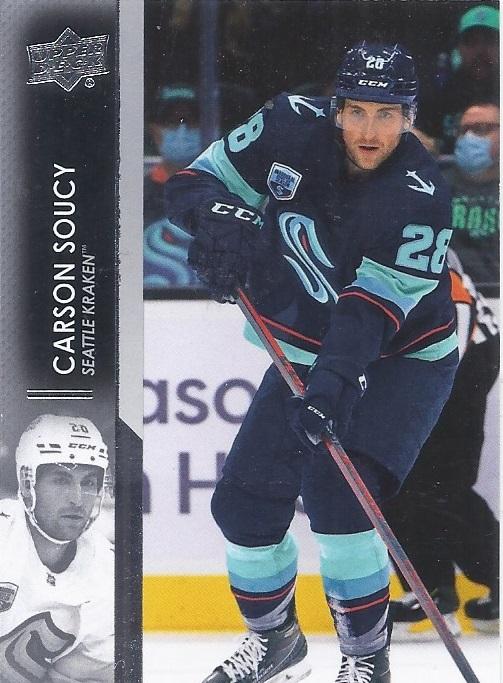 Carson Soucy #630 Seattle Kraken | 2021-22 Upper Deck