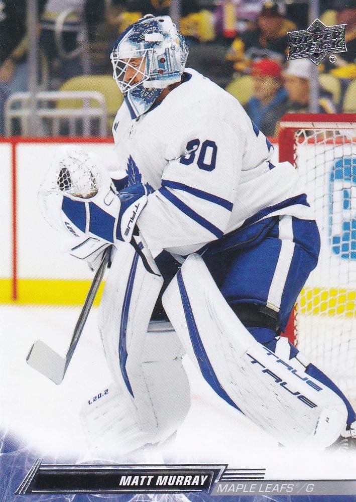 Matt Murray #630 Toronto Maple Leafs | 2022-23 Upper Deck